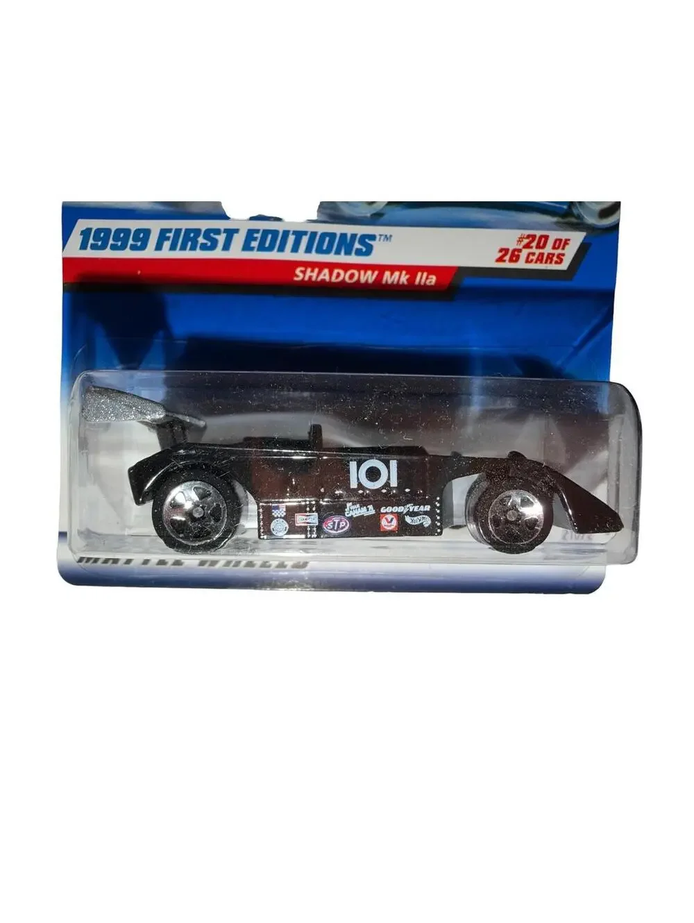 Hot Wheels 1999 First Editions Shadow Mk IIa #20 of 26 Black Diecast Sealed